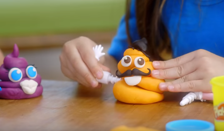 play doh poop mold